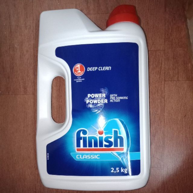 Bột rửa bát Finish 2.5kg chuyên dụng cho máy