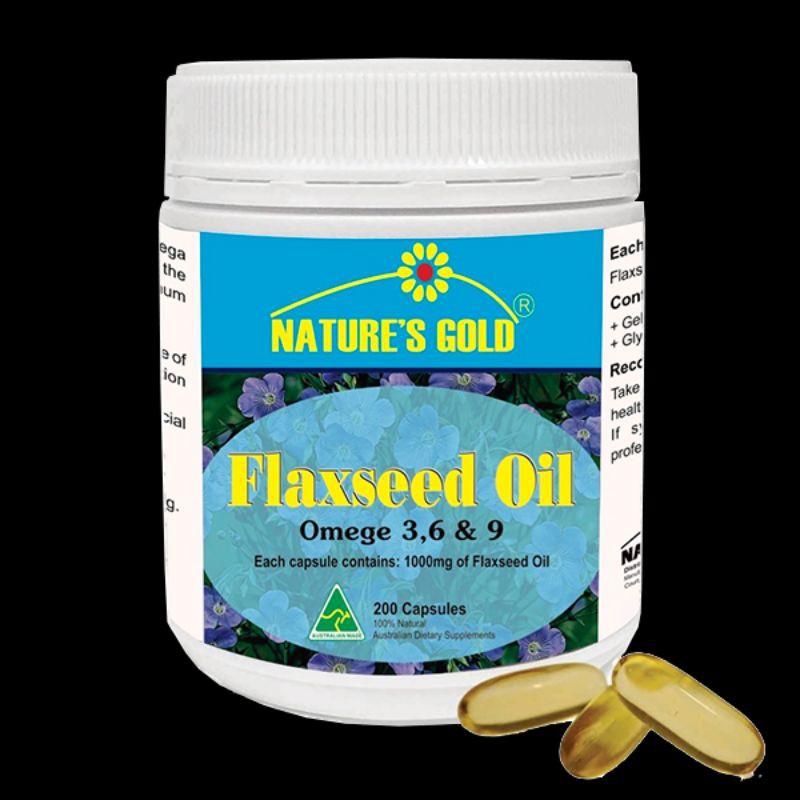 ỔN ĐỊNH HUYẾT ÁP, CHỐNG XƠ VỮA ĐỘNG MẠCH VÀ ĐỘT QUỊ NÃO - FLAXSEED OIL