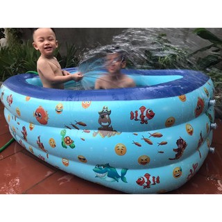 Hồ bơi 3 tầng 1m5 cho bé