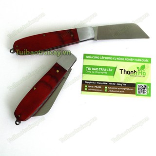 Dao ghép cành thép trắng không gỉ - G5