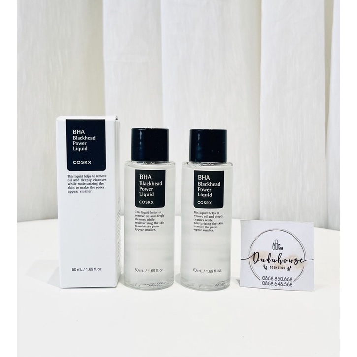 Tẩy tế bào chết hóa học COSRX BHA Blackhead Power Liquid 100ML