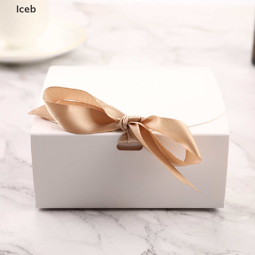 Hộp giấy kraft hình vuông đựng kẹo làm quà tặng đa ứng dụng