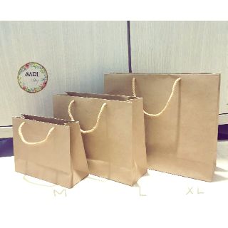 Túi giấy kraft Nhật 180gsm (10 cái)