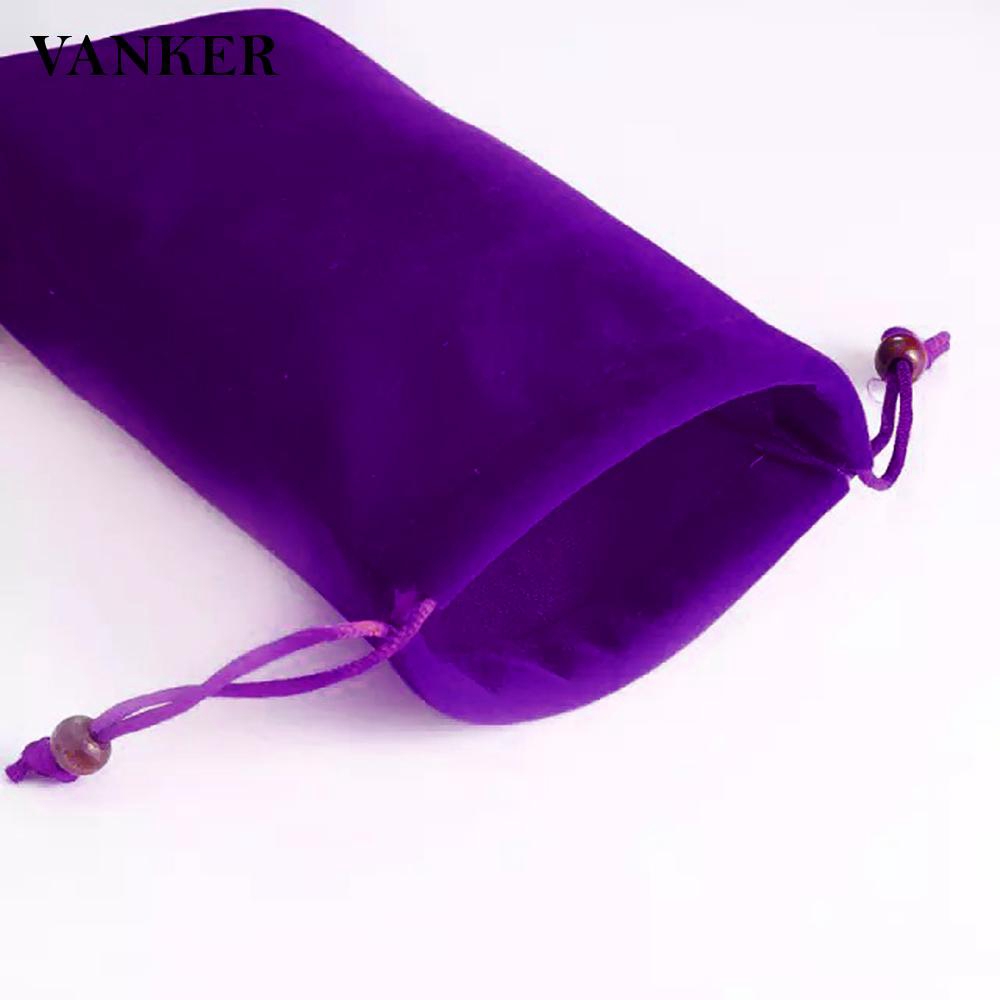 Túi vải nhung có dây rút dùng đựng điện thoại cỡ 5.5 inch