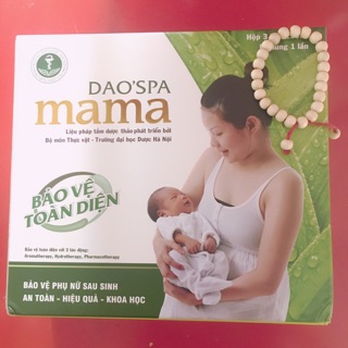 (Tặng vòng dâu tằm cho bé) nước tắm dao spa mama