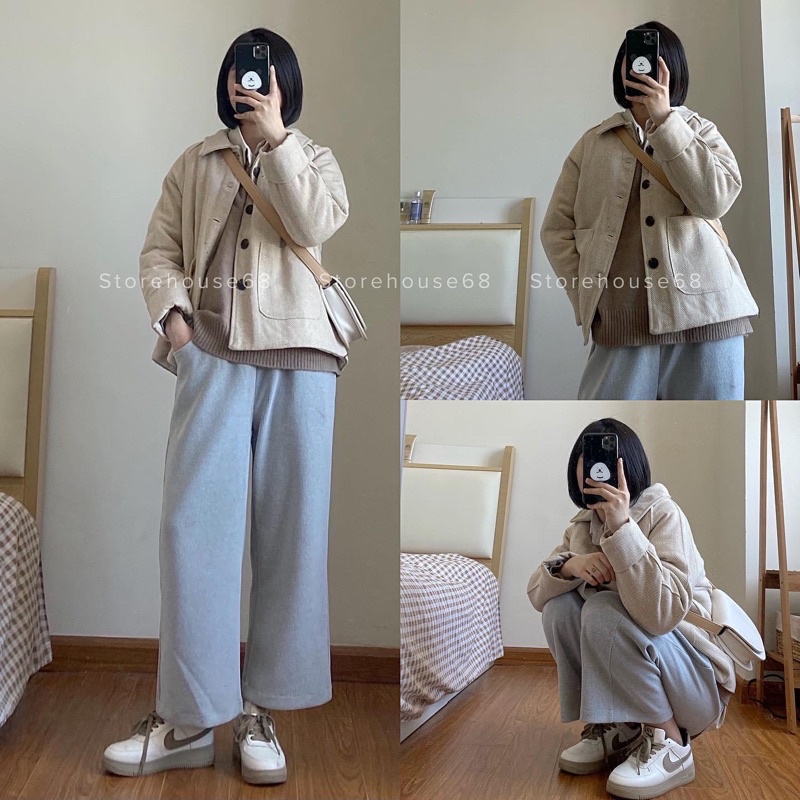 Khoác dạ trần bông | BigBuy360 - bigbuy360.vn