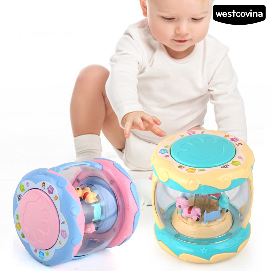Trống Chiếu Đèn 3d Dễ Thương Cho Bé