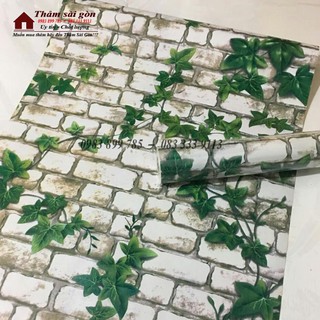 [90cm x 50cm]Decal giấy dán tường dây leo