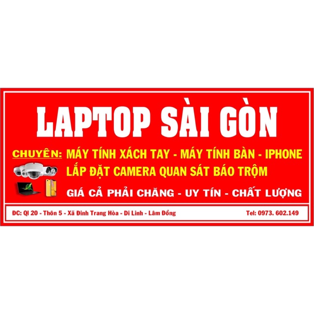 Laptop Sài Gòn, Cửa hàng trực tuyến | WebRaoVat - webraovat.net.vn