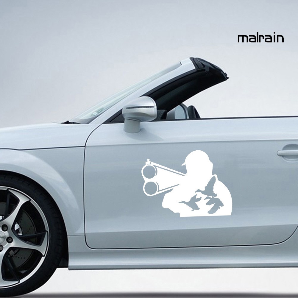 Miếng Dán Trang Trí Xe Ô Tô Hình Thợ Săn Độc Đáo