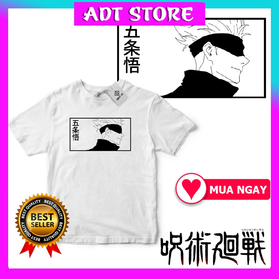 Áo phông anime Jujutsu Kaisen mẫu HOT áo thun unisex nam nữ oversize độc đẹp giá rẻ