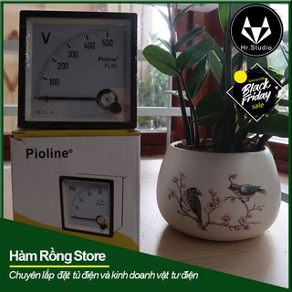 Đồng hồ báo vôn Panel Meter PL96 vôn kế