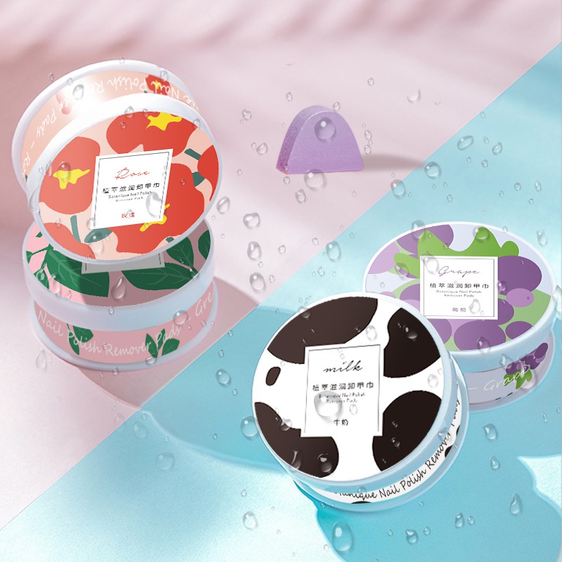 Nail Polish Remover Box Nail Remover Towel Q109