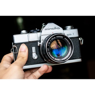 [Sẵn hàng] Máy ảnh cổ vintage Minolta SR-1/SR-1s kèm lens 55/1.8 hoặc 55/1.7