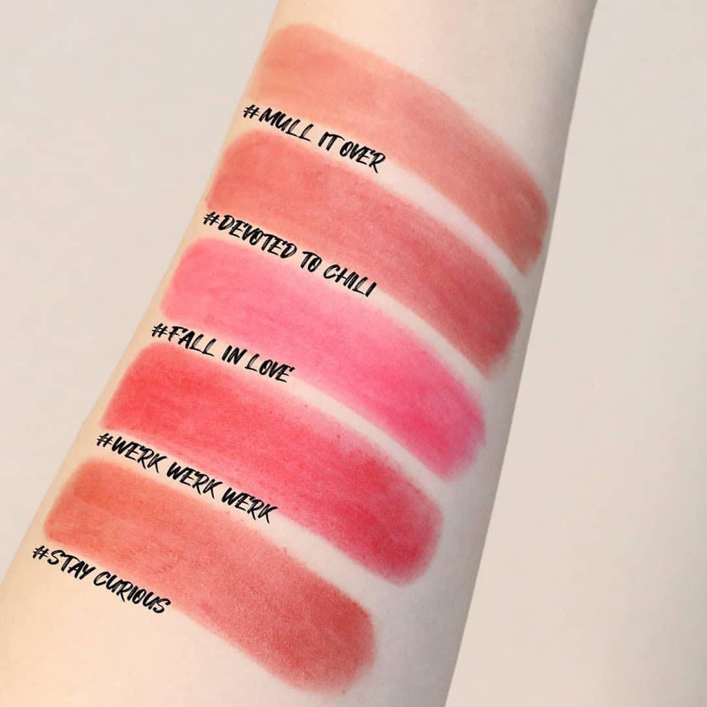 Set 5 Son MAC Showstopper Powder Kiss Lipstick Set | BigBuy360 - bigbuy360.vn