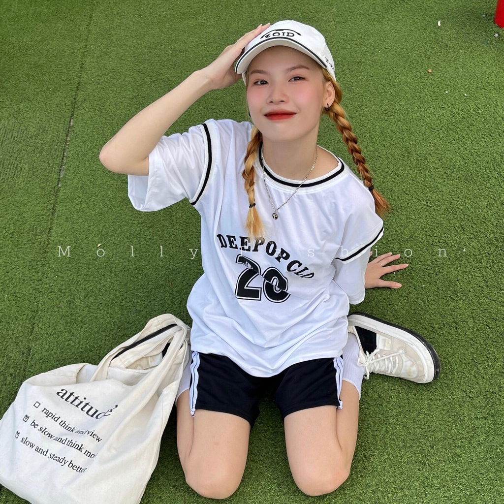 Set Đồ Bộ Bóng Rổ Nam Nữ DEEPOPCL 23 phong các Ulzzang, Phom Unisex Freesize Molly Fashion