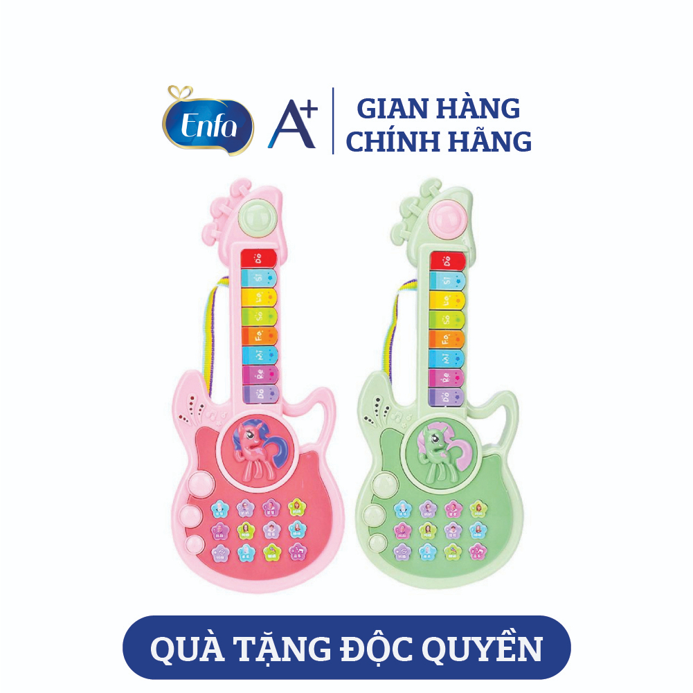 [Quà tặng Enfa] Đàn guitar dùng pin cho bé