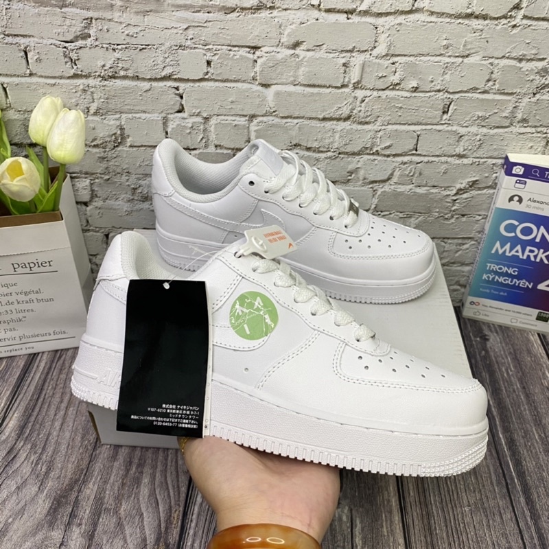 Giày Thể Thao MHSneakers AF1 All White bản siucap