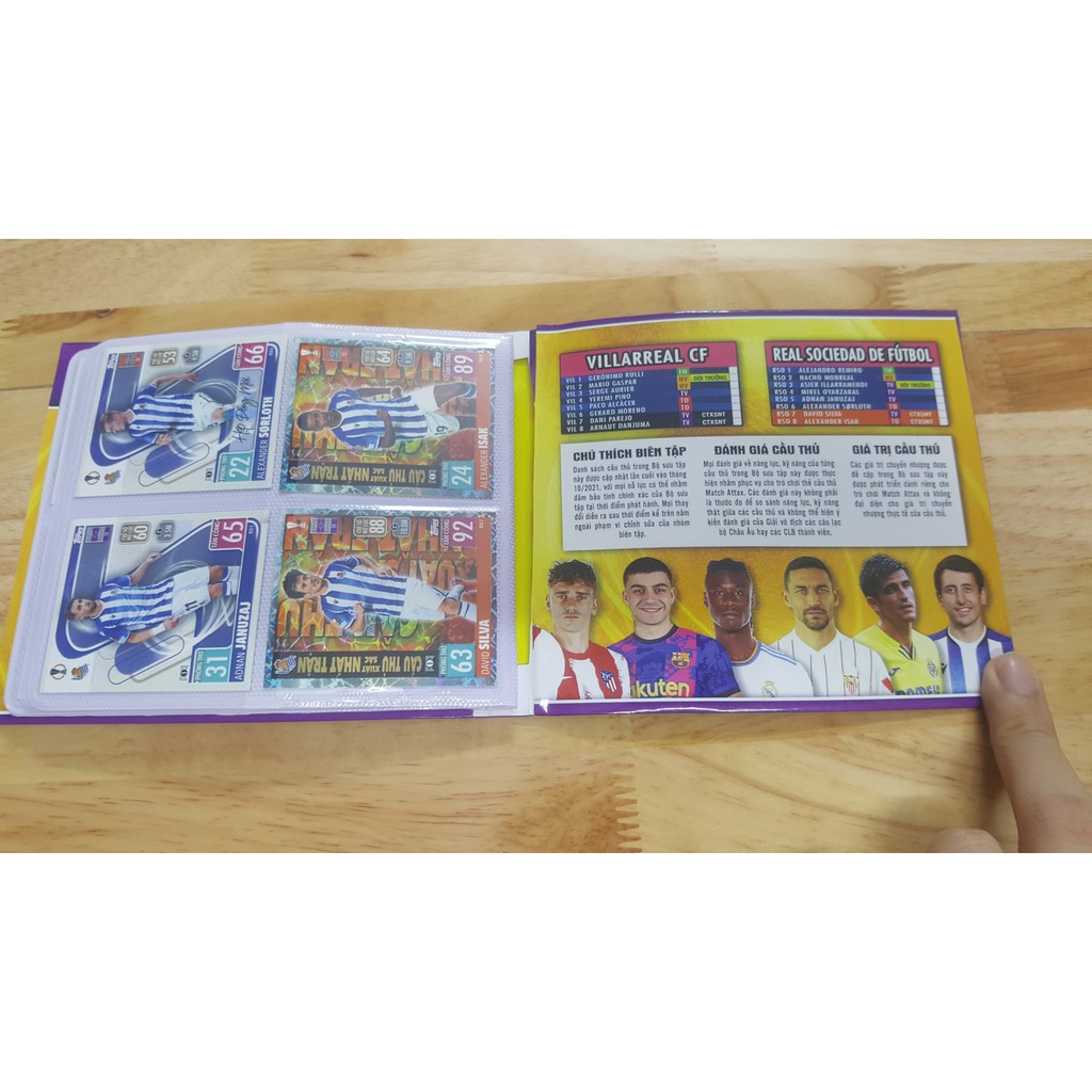 BST Album thẻ in Match Attax 2021/2022 La Liga