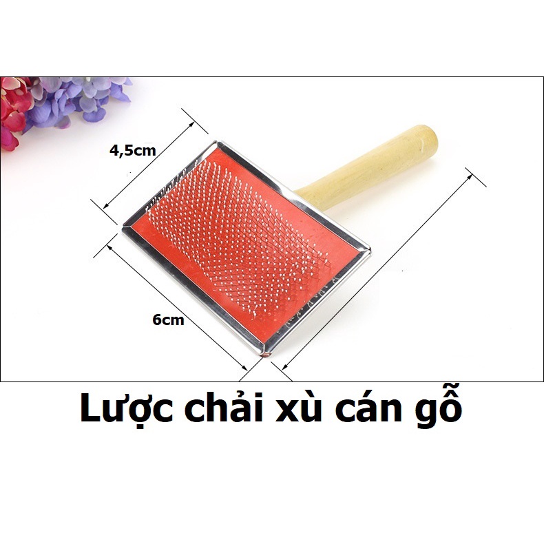 (Các loại lược) Lược chải lông chó mèo 1 chiếc lược cho chó mèo thú cưng