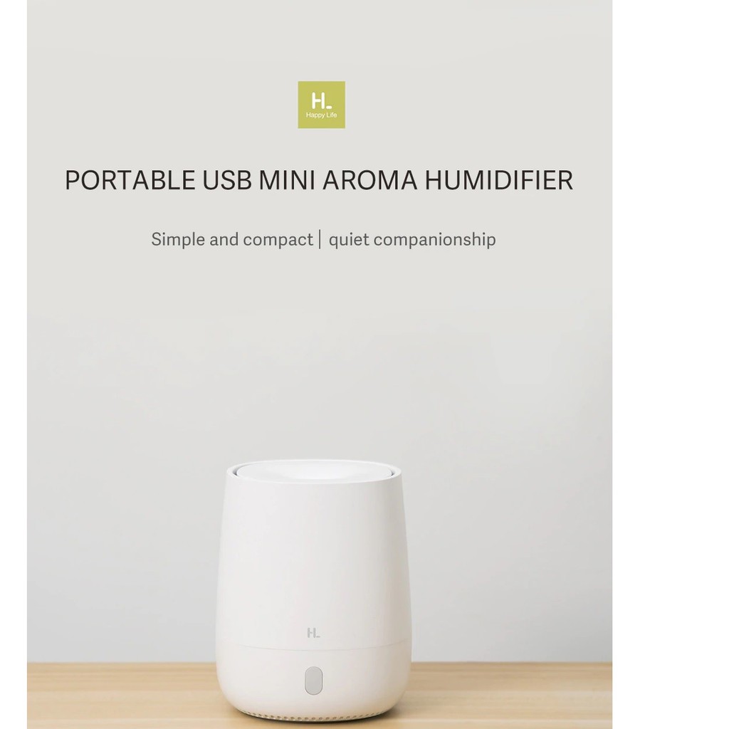 Máy phun sương tạo ẩm Xiaomi HL Aroma - Máy xông tinh dầu có đèn ngủ mini Xiaomi HL