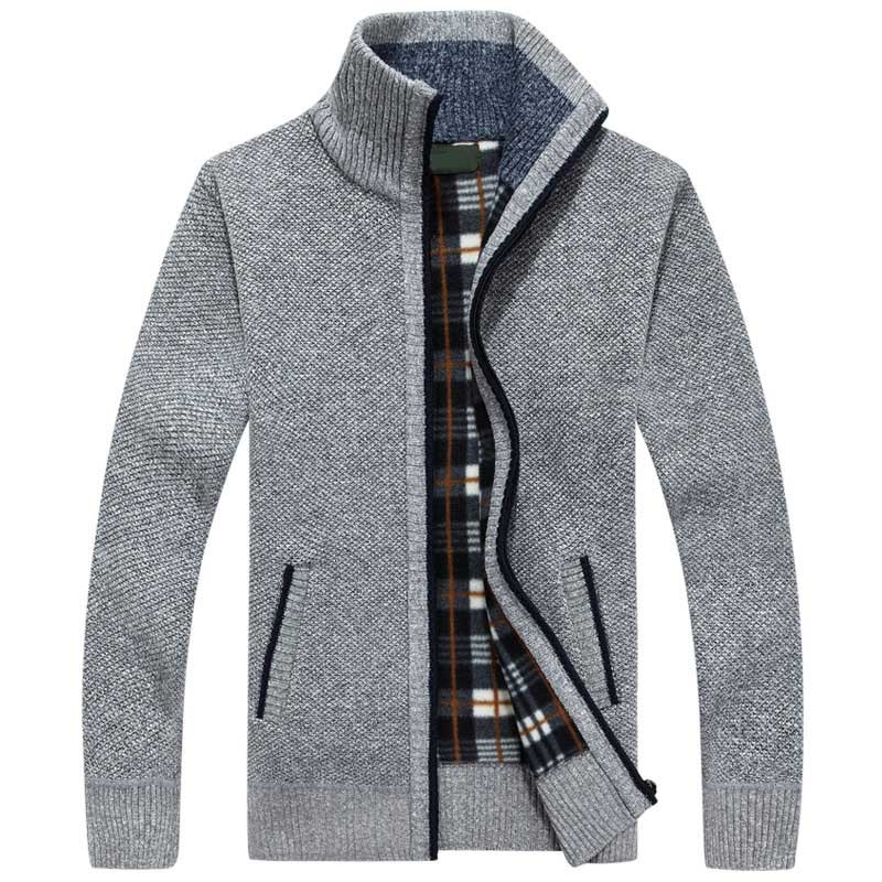 Áo Khoác cardigan Len cashmere Có Dây Kéo Ấm Áp Mùa Thu Và Mùa Đông Hàng Mới Năm 2021 Dành Cho Bạn Nam