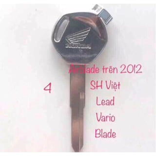 Phôi chìa khoá hợp kim INOX xe HONDA TỪ dài