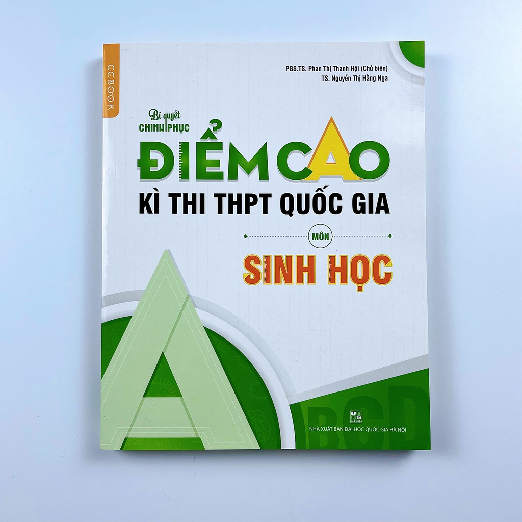 Sách Bí quyết chinh phục điểm cao kì thi THPT Quốc gia môn Sinh học