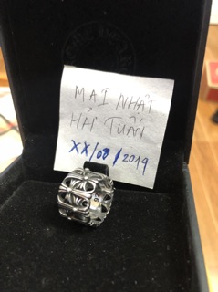 nhẫn chrome hearts bạc 925
