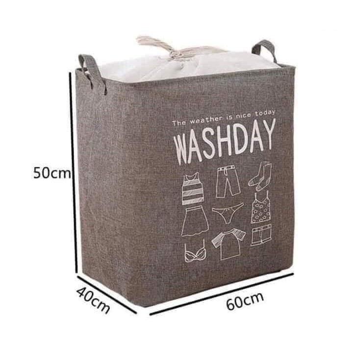✔️ Túi đựng quần áo,chăn màn gấp gọn Washday (TÚI CHĂN CÓ DÂY RÚT)
