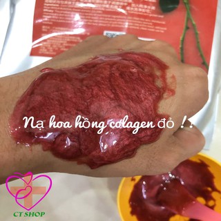Bột Mặt Nạ Collagen Hoa Hồng Đỏ Rose Beauty Gel Cao Cấp (1000g)