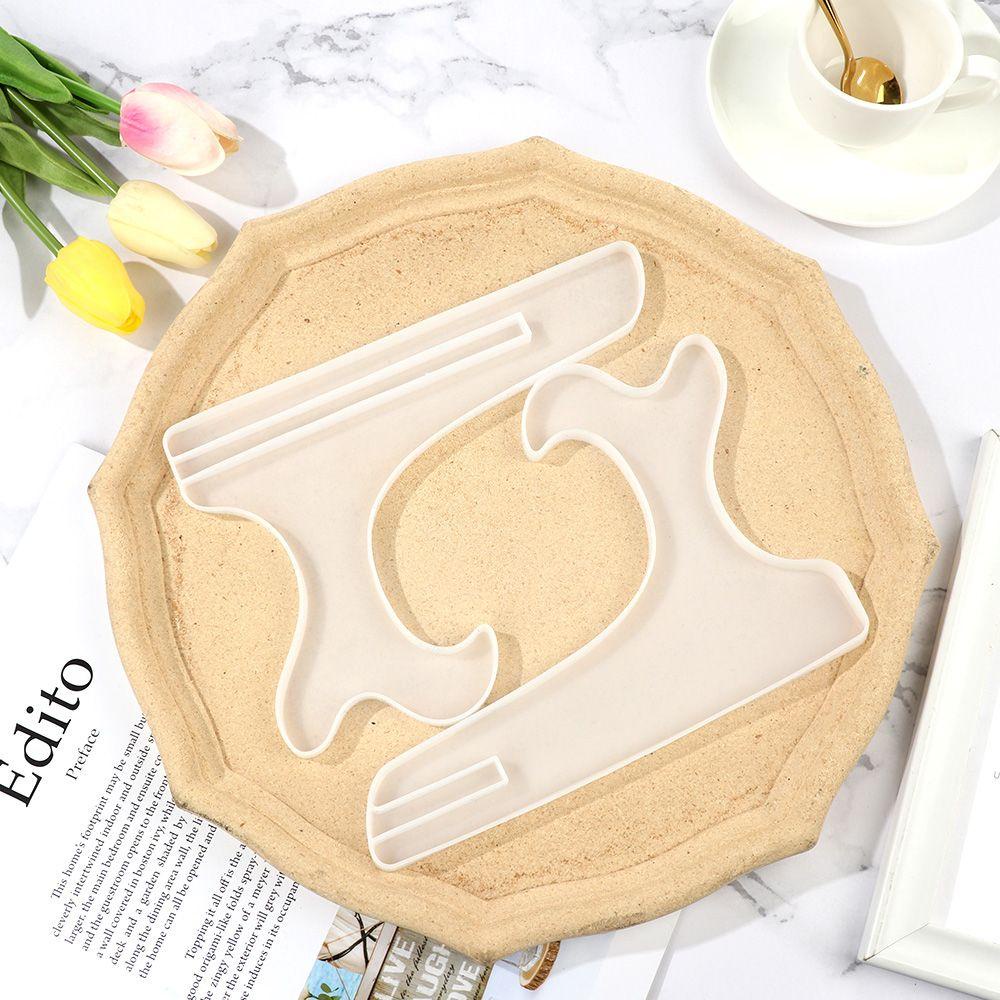 LAKAMIER Set 2 Khuôn Làm Giá Đỡ Hình Ảnh Bằng Epoxy Độc Đáo