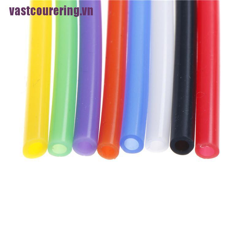 1m ống silicone mềm nhiều màu sắc đường kính 3mm x 5mm