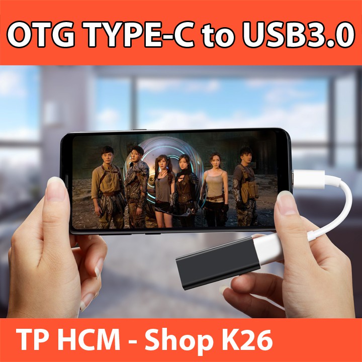 Cáp Chuyển Đổi OTG Type C Sang USB3.0