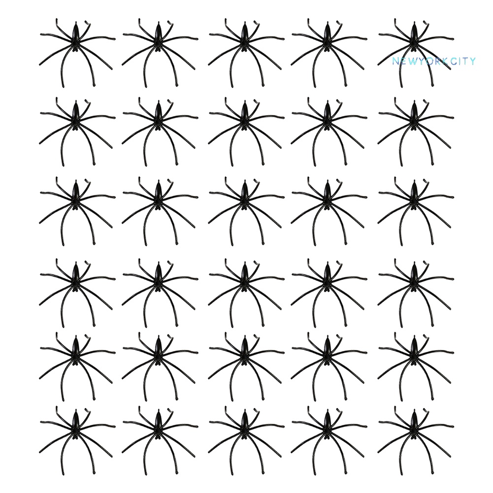 50 Con Nhện Giả Dùng Trang Trí Halloween