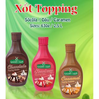 Xốt topping socola phủ kem ly,kem ốc quế