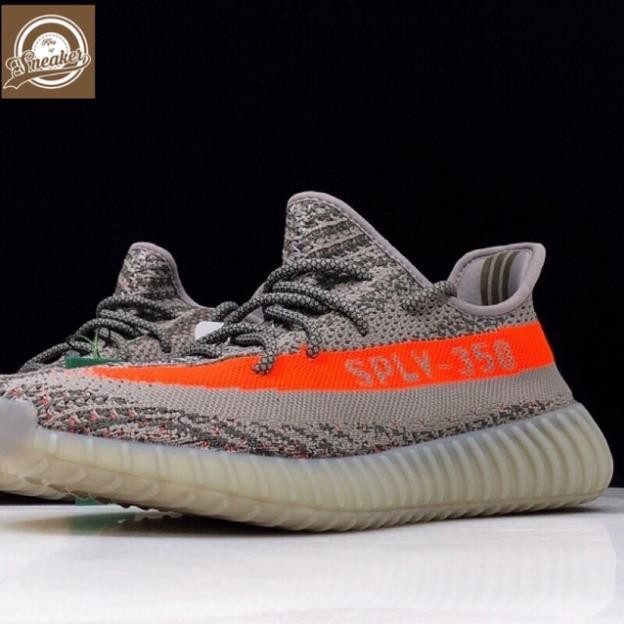 SALE Xả (Xả Kho) Giầy thể thao Yeezy Boost 350 V2 Beluga lõi cam thời trang FULLBOX 2020 * 2021 ♡ : * . < . <