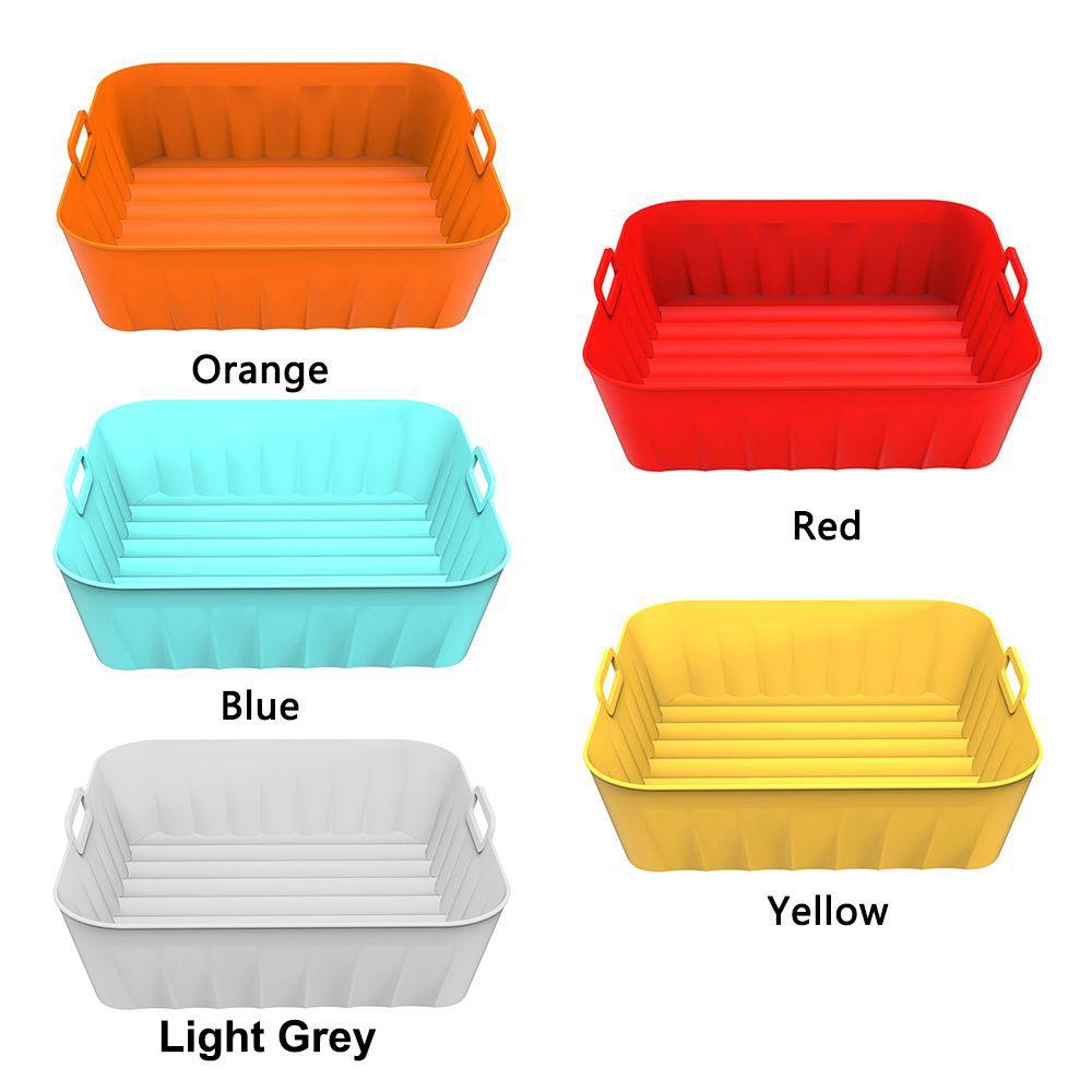 Rổ Silicone Hình Vuông Dùng Nướng Bánh Pizza Có Thể Tái Sử Dụng