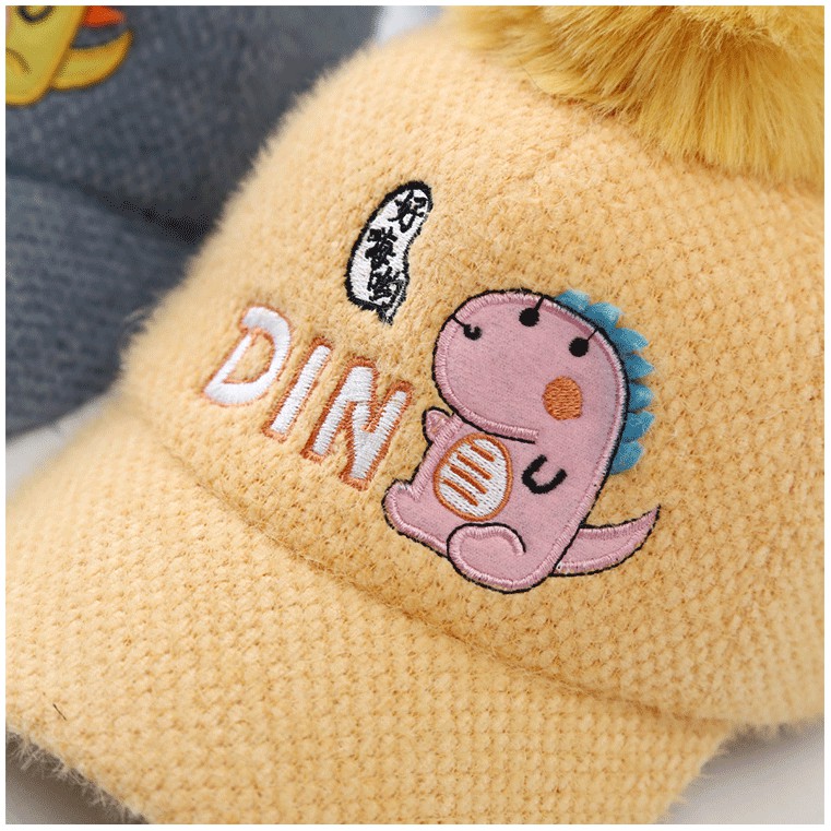 Mũ Bóng Chày Họa Tiết Hoạt Hình Dễ Thương Dành Cho Bé