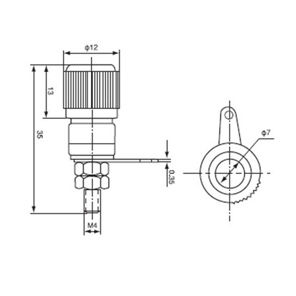 Jack nối JS-910B