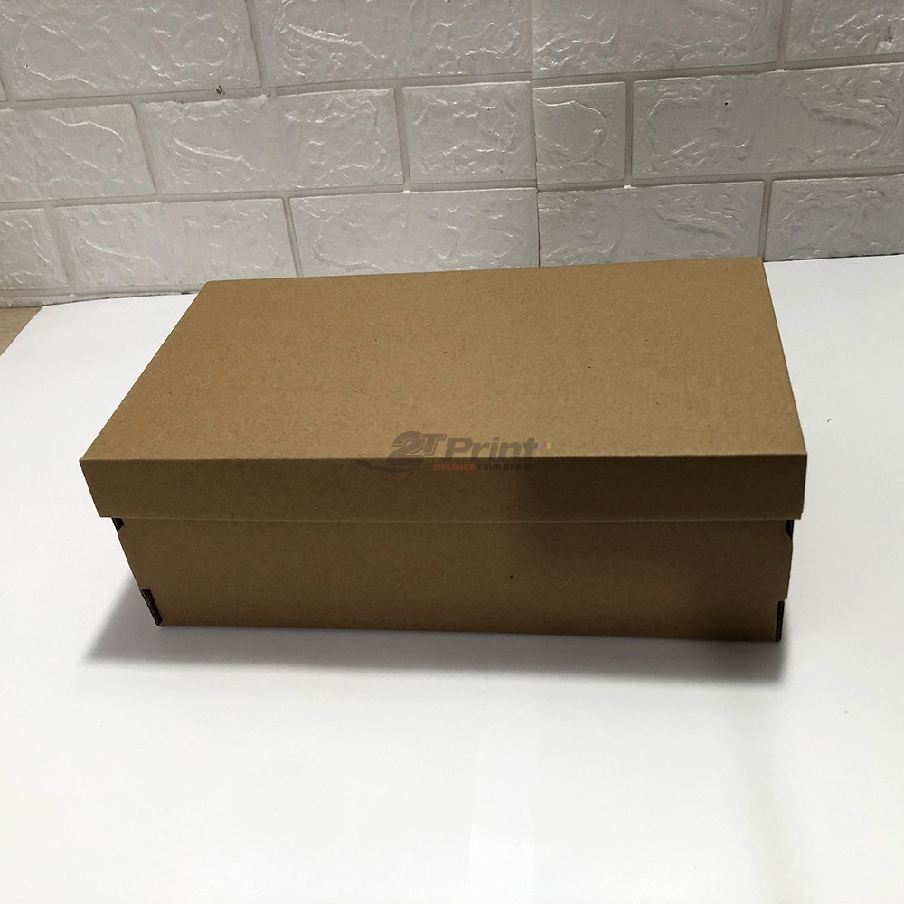 31x19x11 cm Hộp Carton đựng giày - Hộp đựng giày cao cấp không mùi - 2TPrint in ấn theo yêu cầu