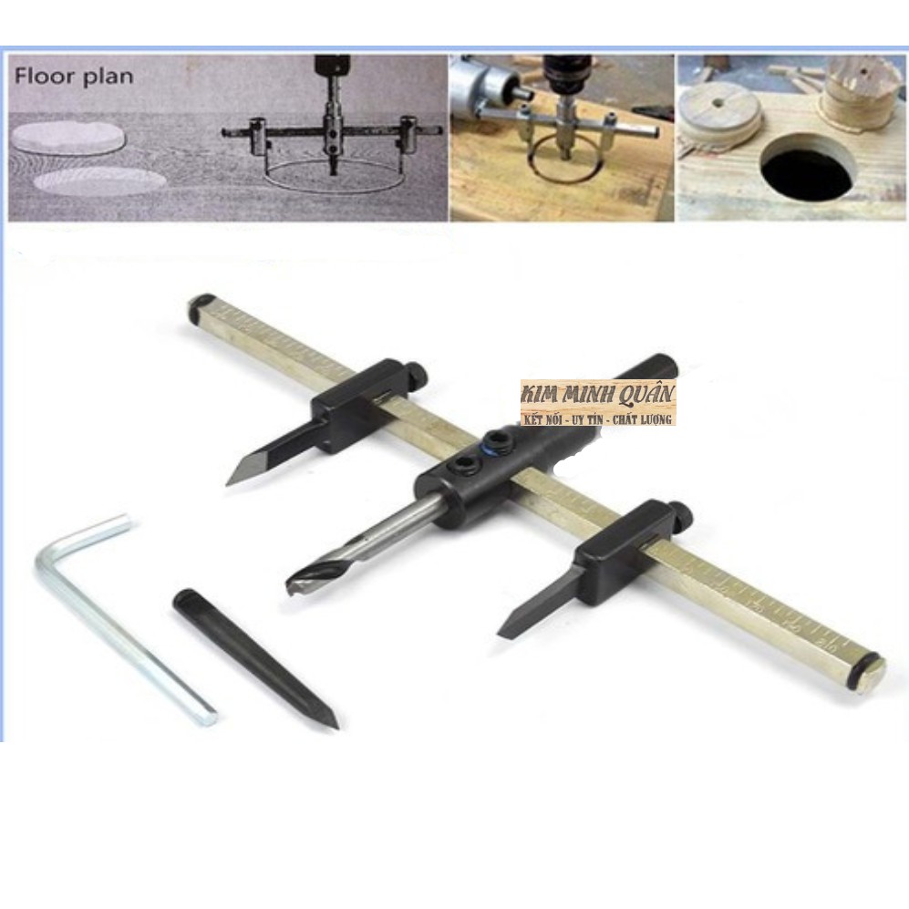 Bộ Khoét Gỗ , Thạch cao 30~200mm Công Nghệ JAPAN BA0062 BUDDY