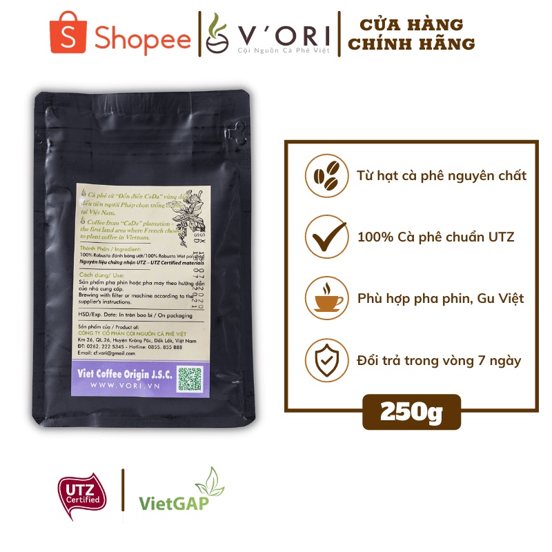 ️Cà Phê Nguyên Chất Pha Phin AMI 250gr