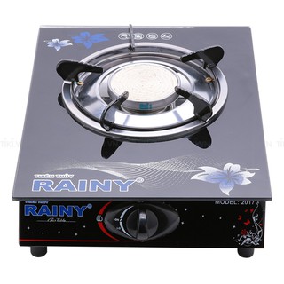 Bếp gas đơn hồng ngoại Rainy mặt kiếng cường lực - PTV