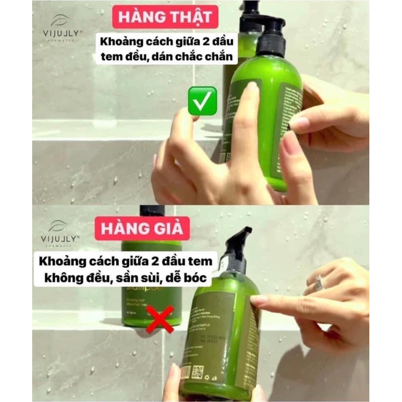 (TẶNG QUÀ 100% chính hãng) DẦU GỘI BƯỞI VIJULLY VI JULLY Shampoo 100% chính hãng