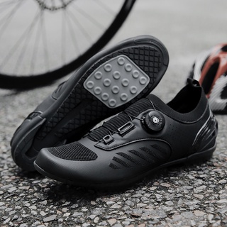 Giày Đạp Xe Không Khóa Mới Giày Thể Thao Đế Bằng Giày Đinh Nam Leo Núi Giày Đạp Xe Đường Trường Tốc Độ Xe Đạp Ba Môn Phối Hợp Đạp Xe Cho Nam Giày Đạp Xe Leo Núi