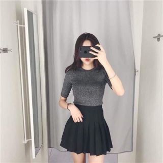 Chân váy tenis ulzzang unisex basic