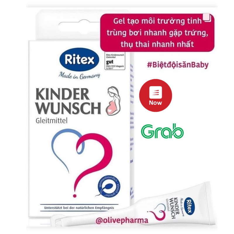 Ritex Kinderwunsch Đức hỗ trợ thụ thai