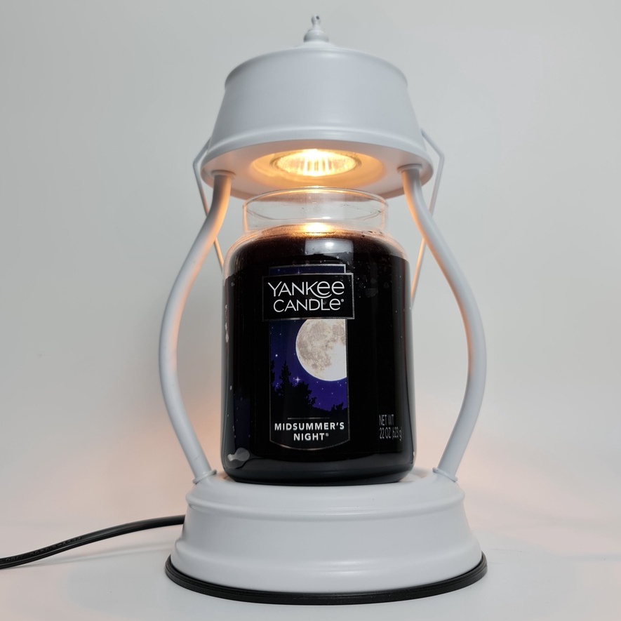 Đèn đốt nến thơm MACEHO Vintage -Dùng cho nến Yankee, Candle Cup, BBW - chỉnh được độ sáng