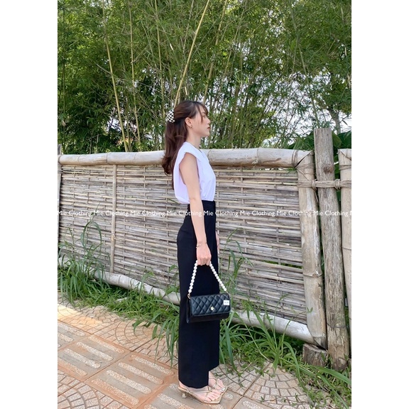 Quần Tây Mie chất Cotton ống đứng 22